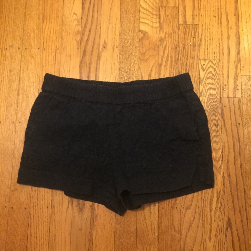 JCrew Navy Paisley Shorts